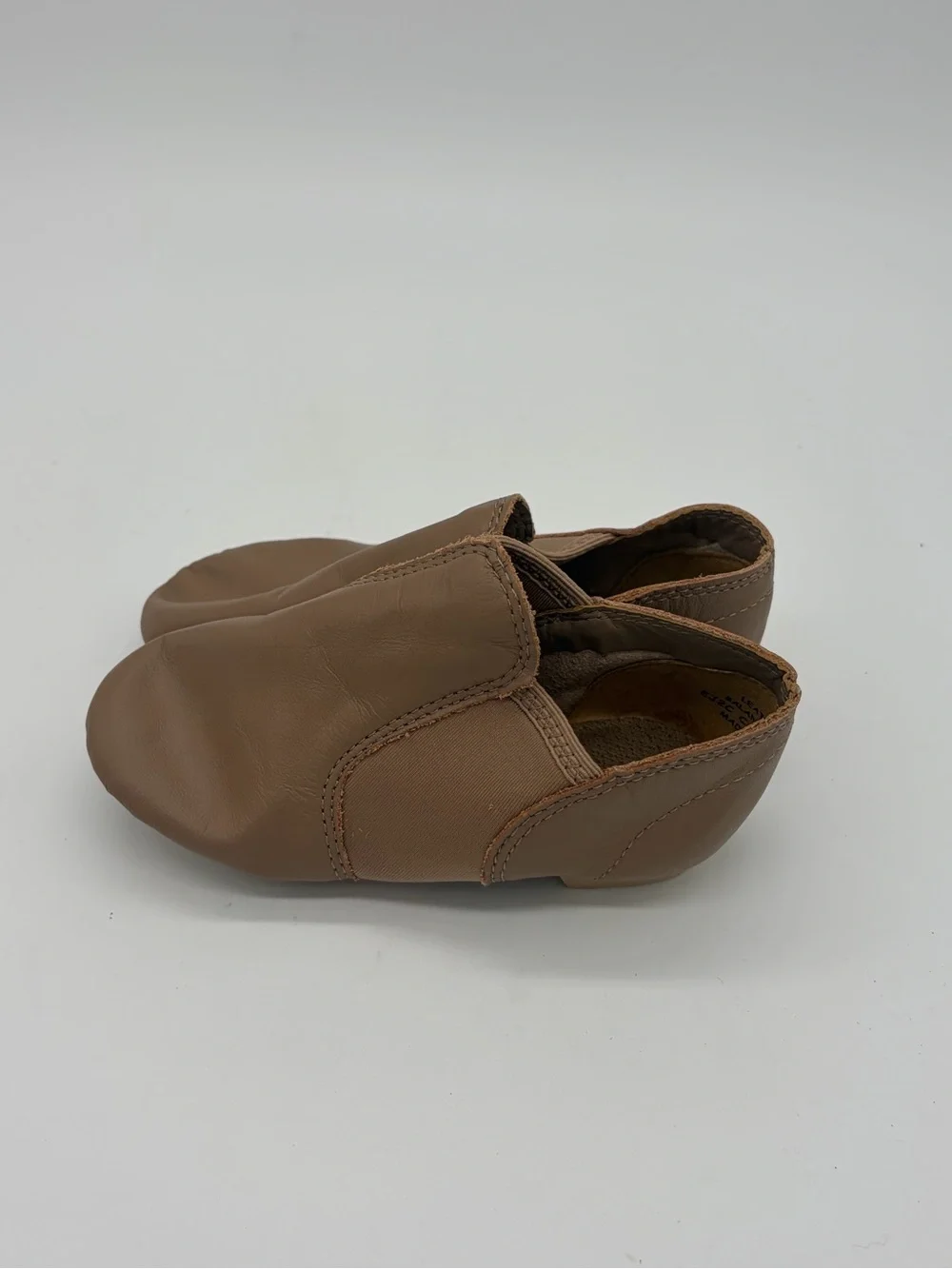 Capezio Kids Slip-On Dance Shoes - Brown